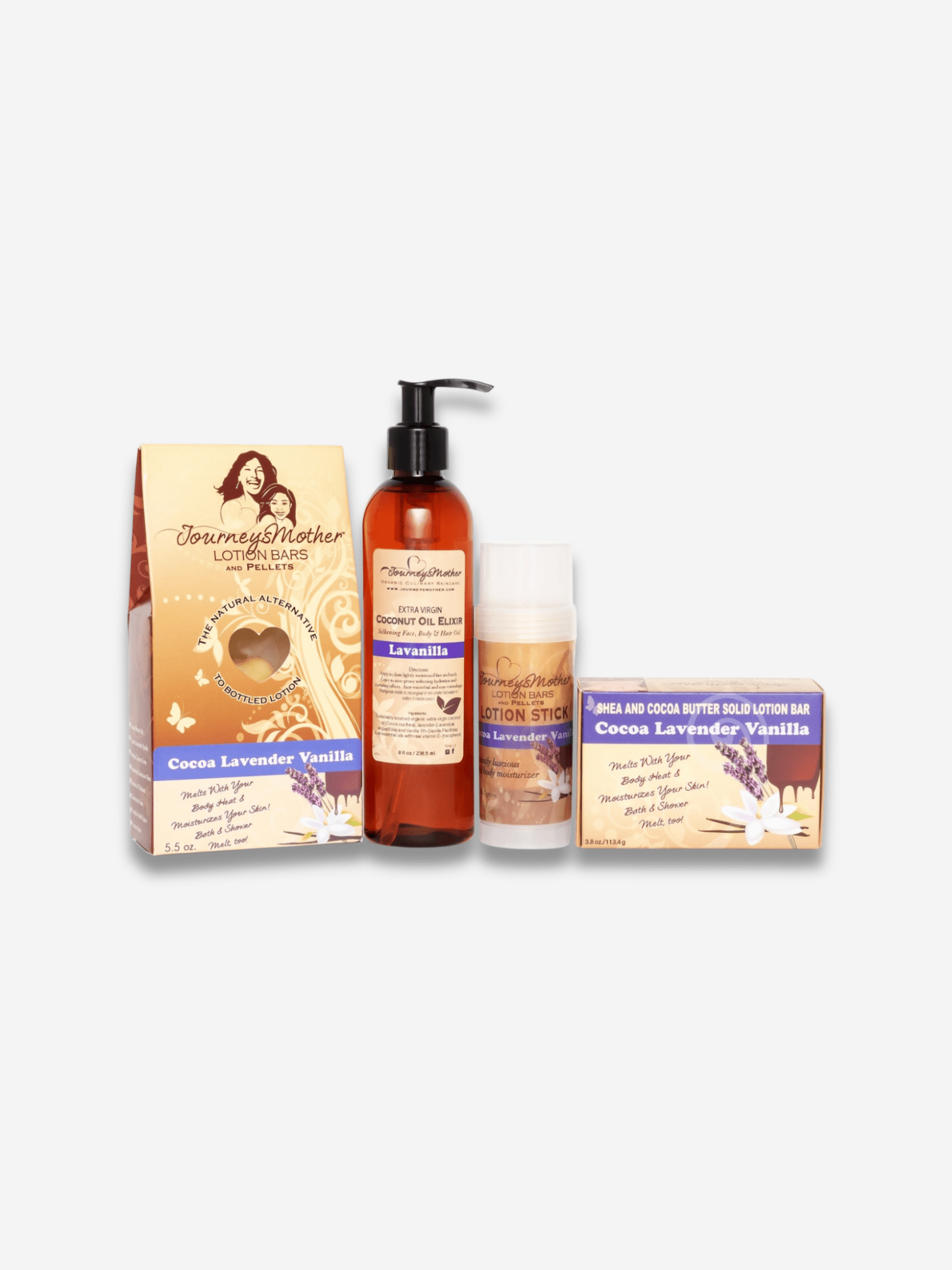 Cocoa Lavender Vanilla Bundle - Journey's Mother Beauty Health and Fitness