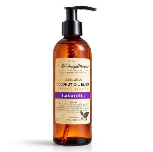 Coconut Oil Elixir - Journey's Mother Beauty Health and Fitness