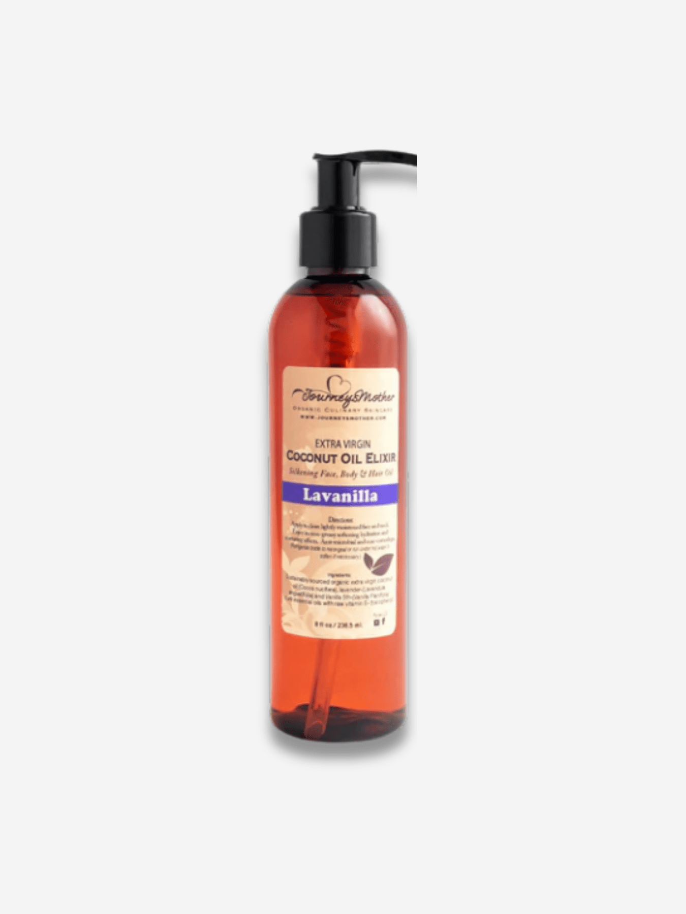 Coconut Oil Elixir - Journey's Mother Beauty Health and Fitness
