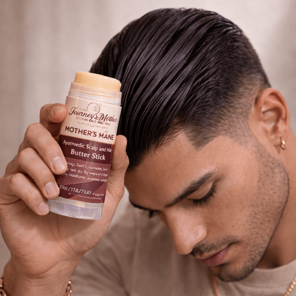 Mother's Mane Herbal Scalp Butter Stick - Journey's Mother Beauty Health and Fitness