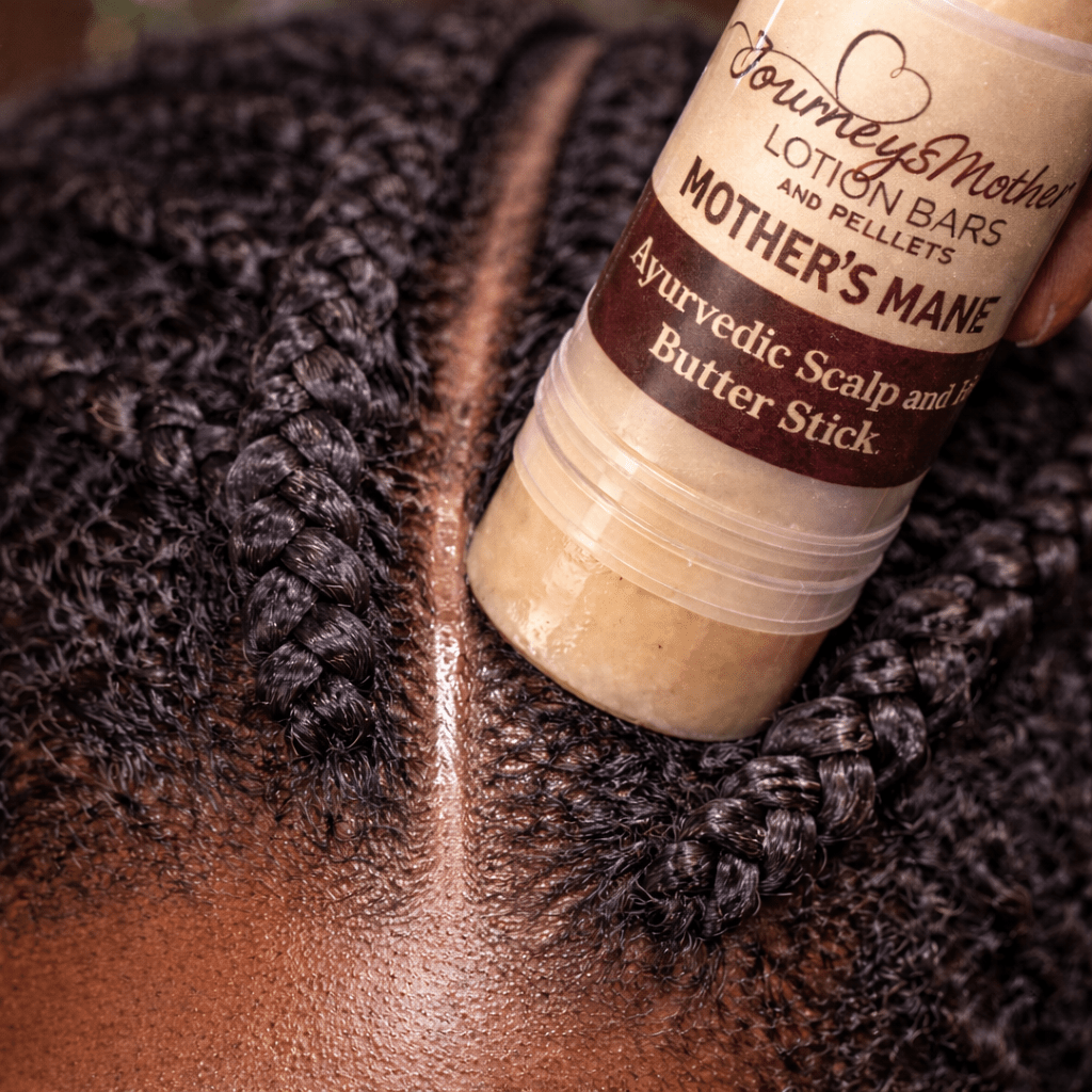 Mother's Mane Herbal Scalp Butter Stick - Journey's Mother Beauty Health and Fitness