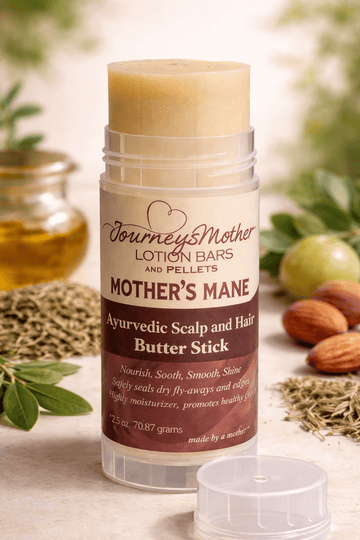 Mother's Mane Herbal Scalp Butter Stick - Journey's Mother Beauty Health and Fitness