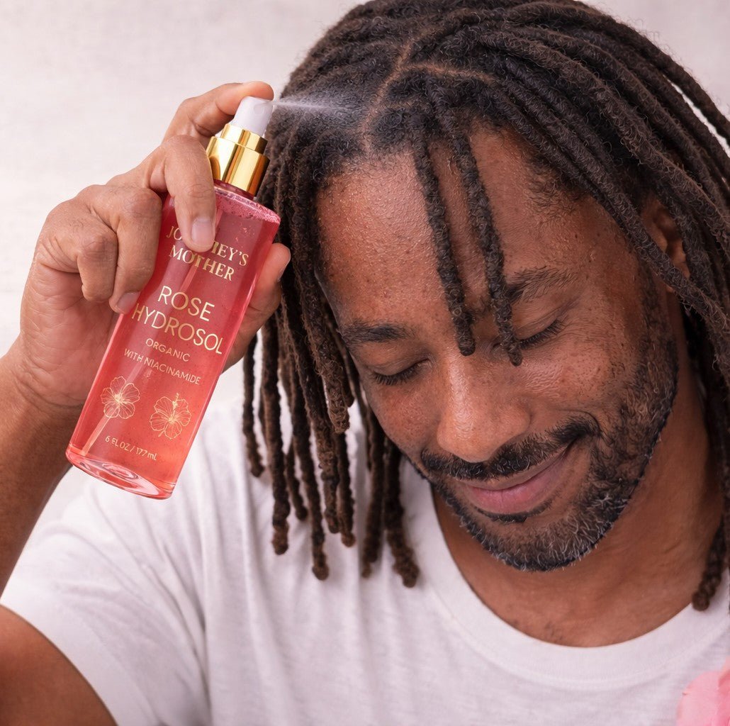Rose Hydrosol Face and Hair Toner Mist - Journey's Mother Beauty Health and Fitness