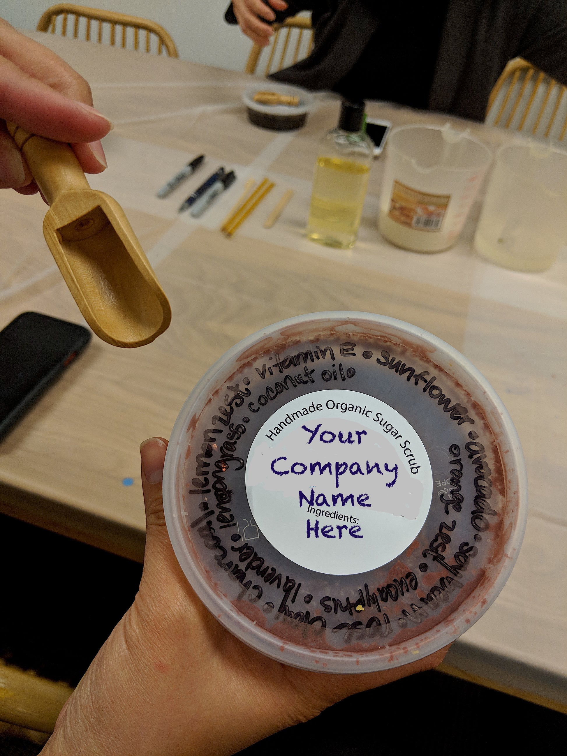 DIY Virtual Sugar Scrub Classes