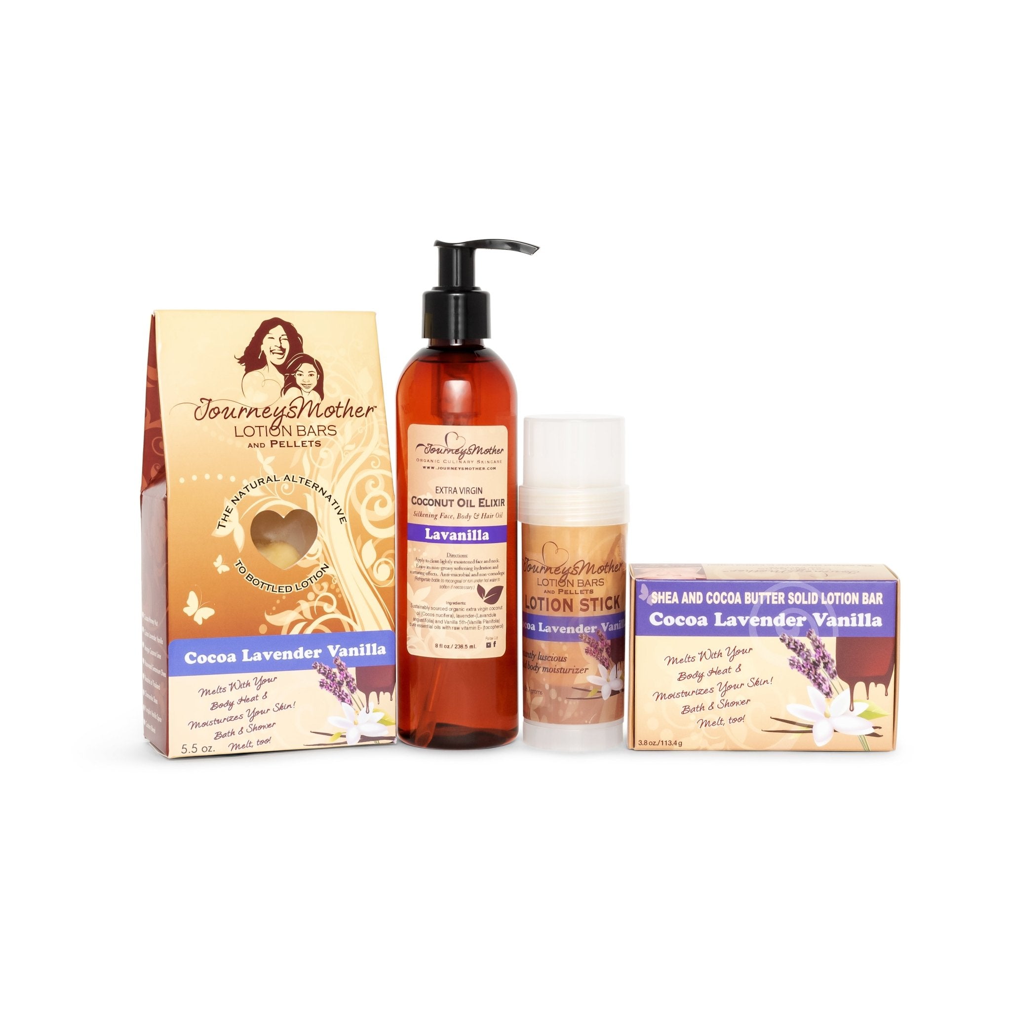 Cocoa Lavender Vanilla Bundle - Journey's Mother Beauty Health and Fitness