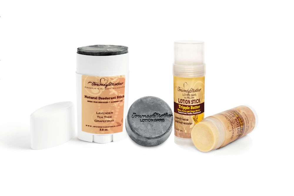 Deodorant, Cleanser and Lotion Stick Bundle - Journey's Mother Beauty Health and Fitness