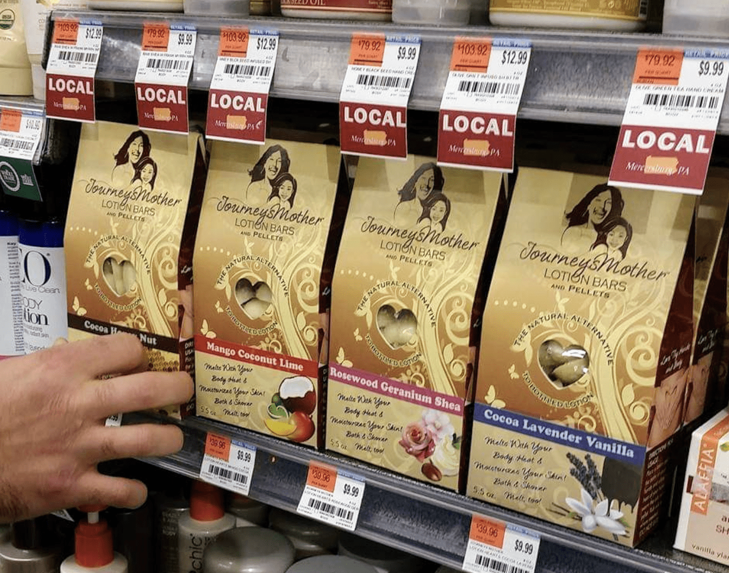 Lotion Heart Pellets - Journey's Mother Beauty Health and Fitness